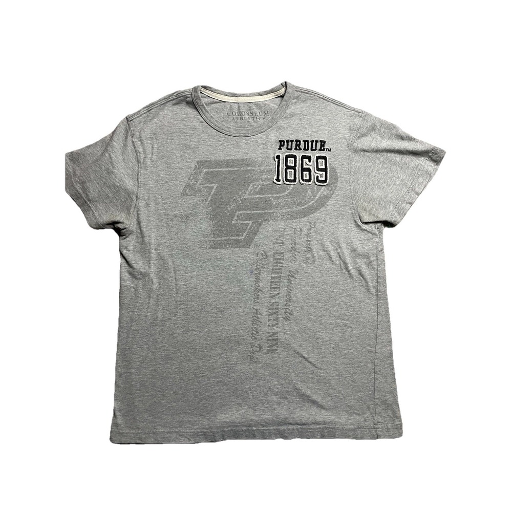 Men's Medium Colosseum Athletics Purdue University Athletics Patchwork T Shirt